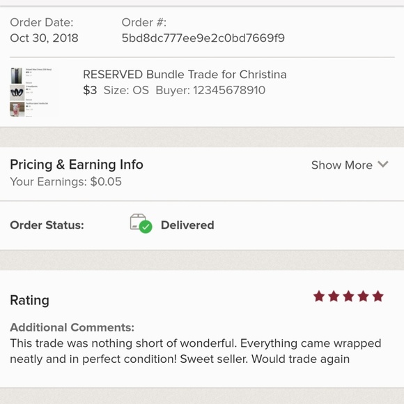 Trade History - Picture 7 of 11